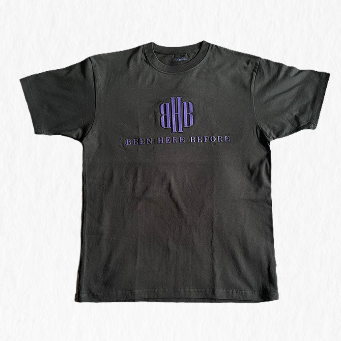 Long Staple Cotton Thick High Quality Fabric Black T-shirt - BHB BEEN HERE BEFORE ONLINE STORE