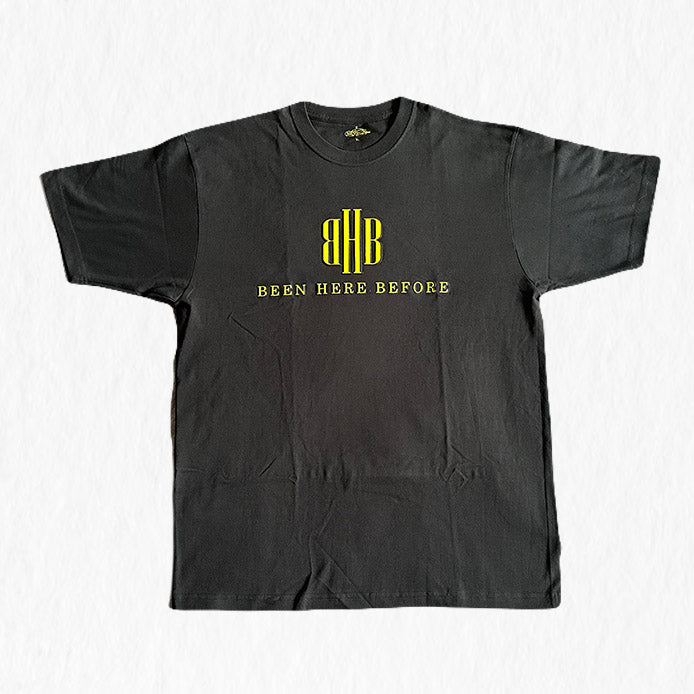 Long Staple Cotton Thick High Quality Fabric Black T-shirt - BHB BEEN HERE BEFORE ONLINE STORE