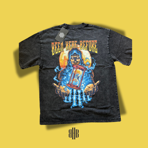 BHB Essential Tee - Classic Fit, Short Sleeve, Soft Cotton Blend - Timekeeper Oversized