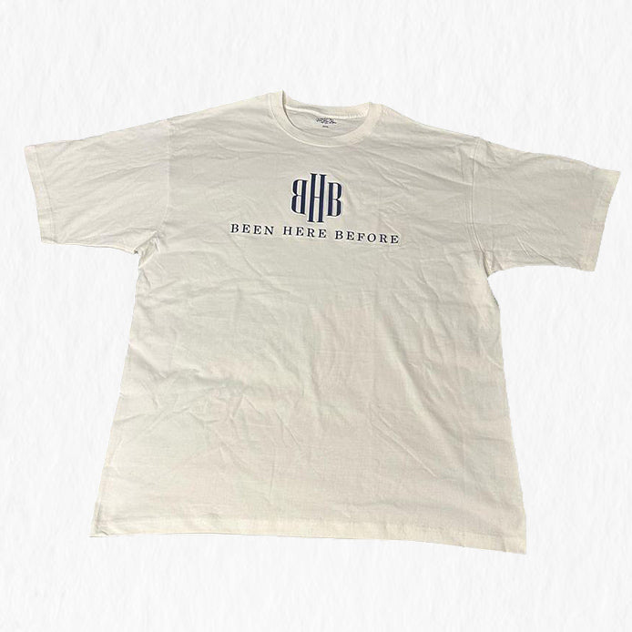 Long Staple Cotton Thick High Quality Fabric White T-shirt - BHB BEEN HERE BEFORE ONLINE STORE