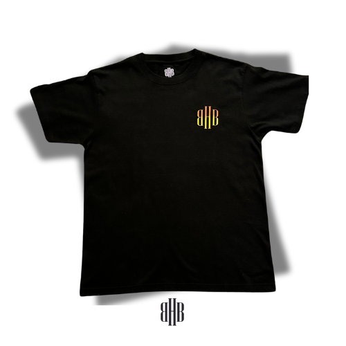 BHB Essential Tee - Classic Fit, Short Sleeve, Soft Cotton Blend - Return to the Unknown Black