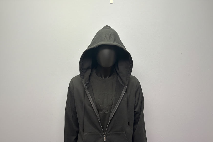 BHB Heavyweight Hoodie Jogger Set – Black