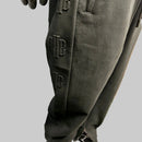 BHB raised logo jogger leg detail black